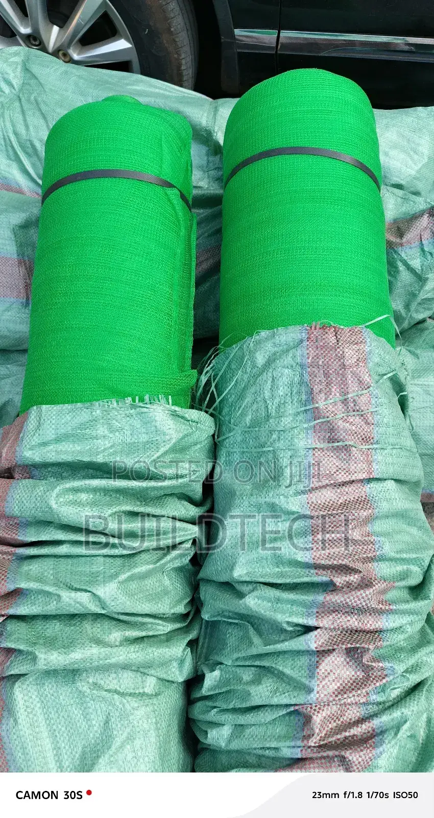 Green Netting for Building Renovation