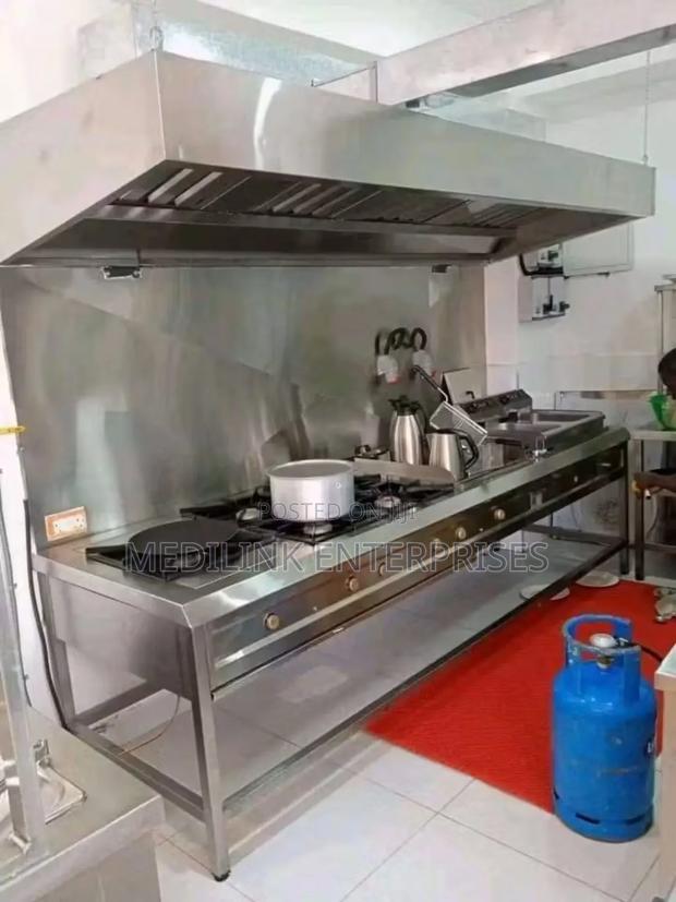 Commercial Kitchen Set Up(Combined Unit+Hood)