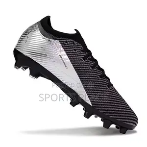 Nike X Travis Scott "Cactus Jack" Soccer Boots - Silver/Black Edition