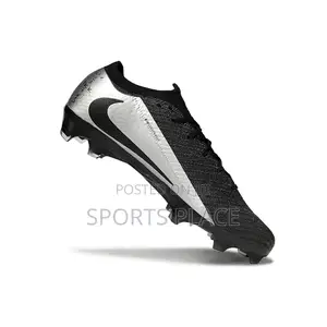 Nike X Travis Scott "Cactus Jack" Soccer Boots - Silver/Black Edition