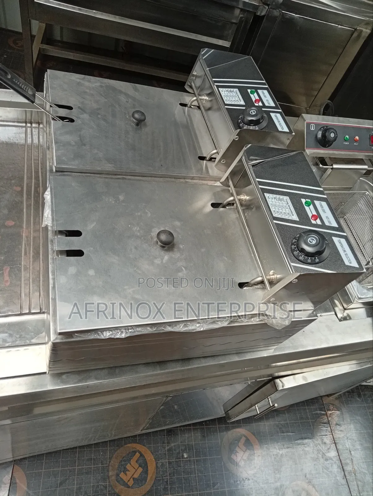 Premier Model, 6*6 Litres Double Deep Fryer