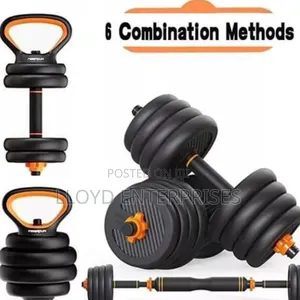 6 in 1 50kg Kettle Dumbells