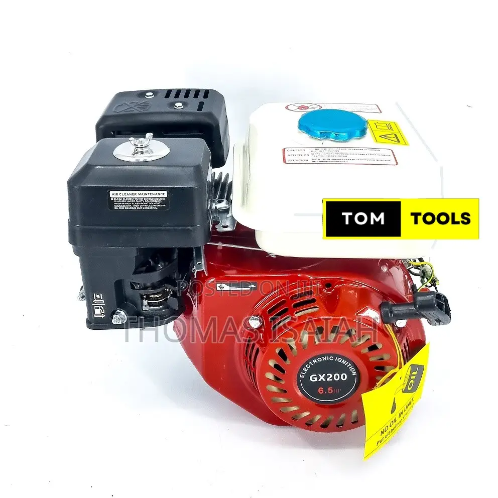 6.5hp 196cc Gx200 Series Ohv Engine With 3⁄4” Shaft