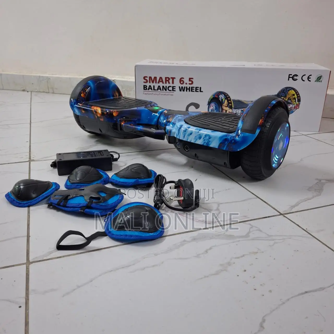 Smart 6.5" Hoverboard Self-Balancing Scooter Bluetooth Music Wheel Led