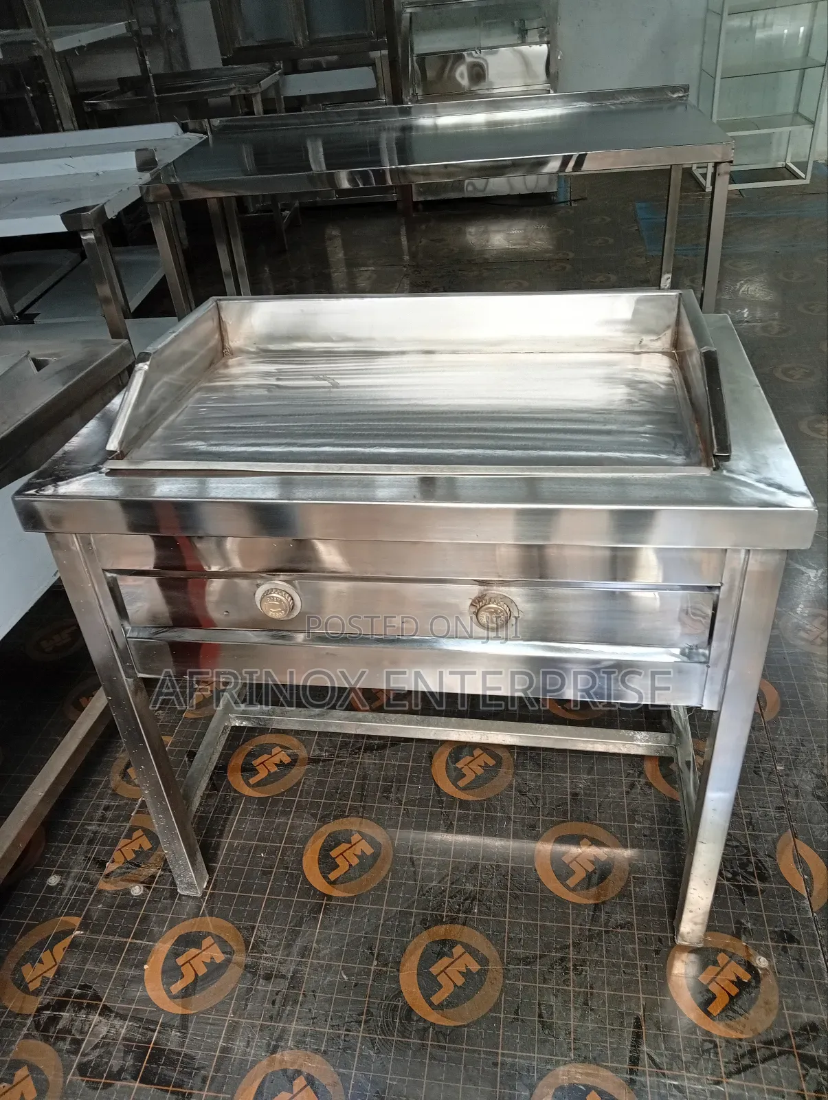 Premium Gas Griddle – Locally Fabricated With Quality Materials!