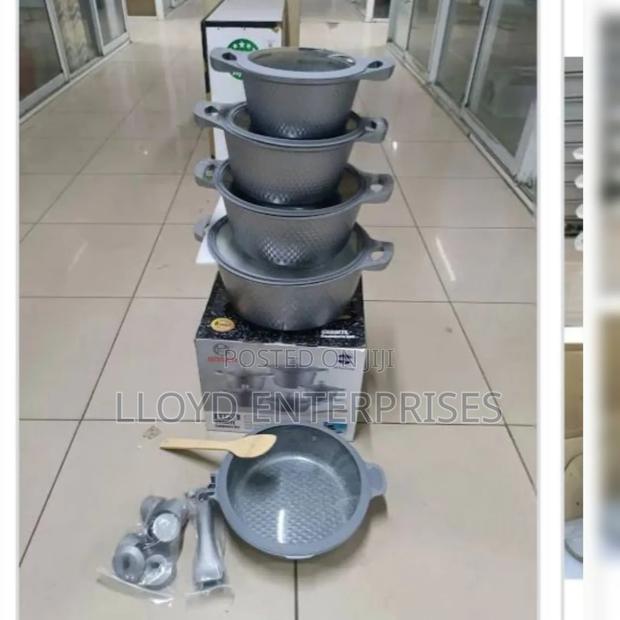 Bosch Grey Non Stick 11pcs Cookware - main view