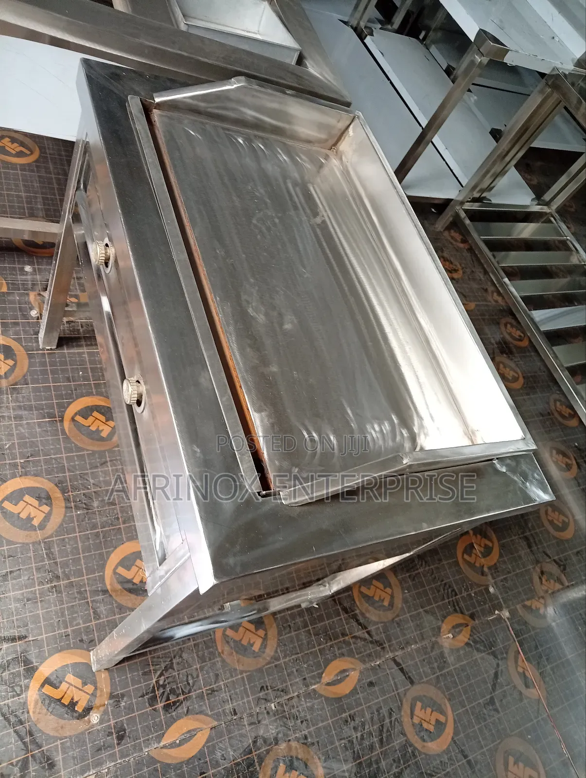 Premium Gas Griddle – Locally Fabricated With Quality Materials!