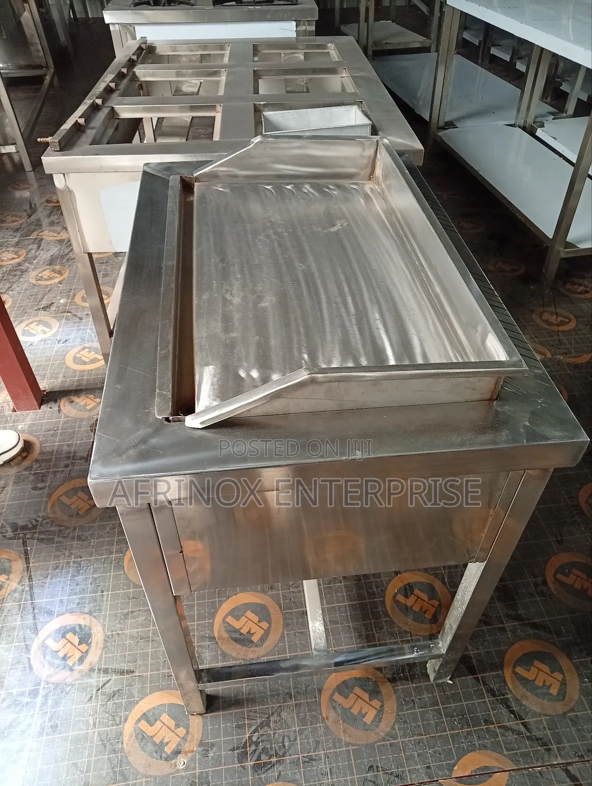Premium Gas Griddle – Locally Fabricated With Quality Materials!