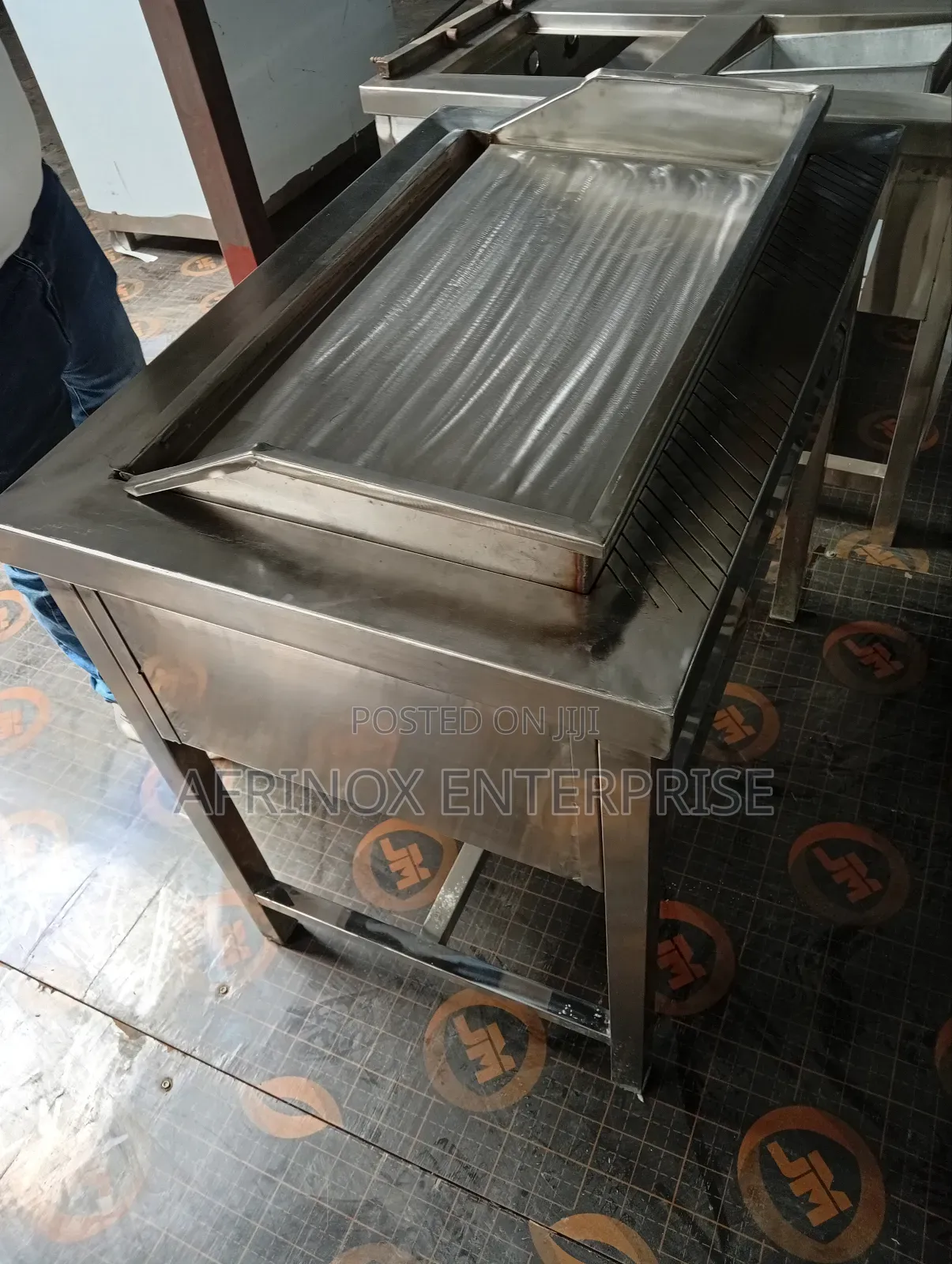 Premium Gas Griddle – Locally Fabricated With Quality Materials!