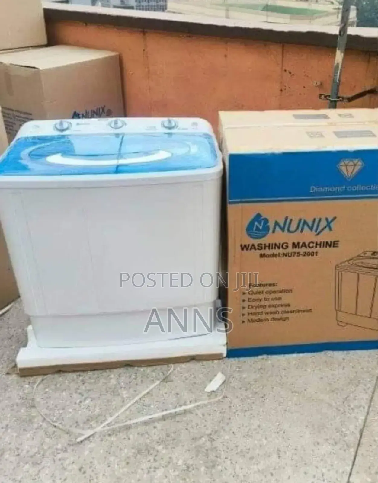 Semi Automatic 7 KGS Nunix Washing Machine