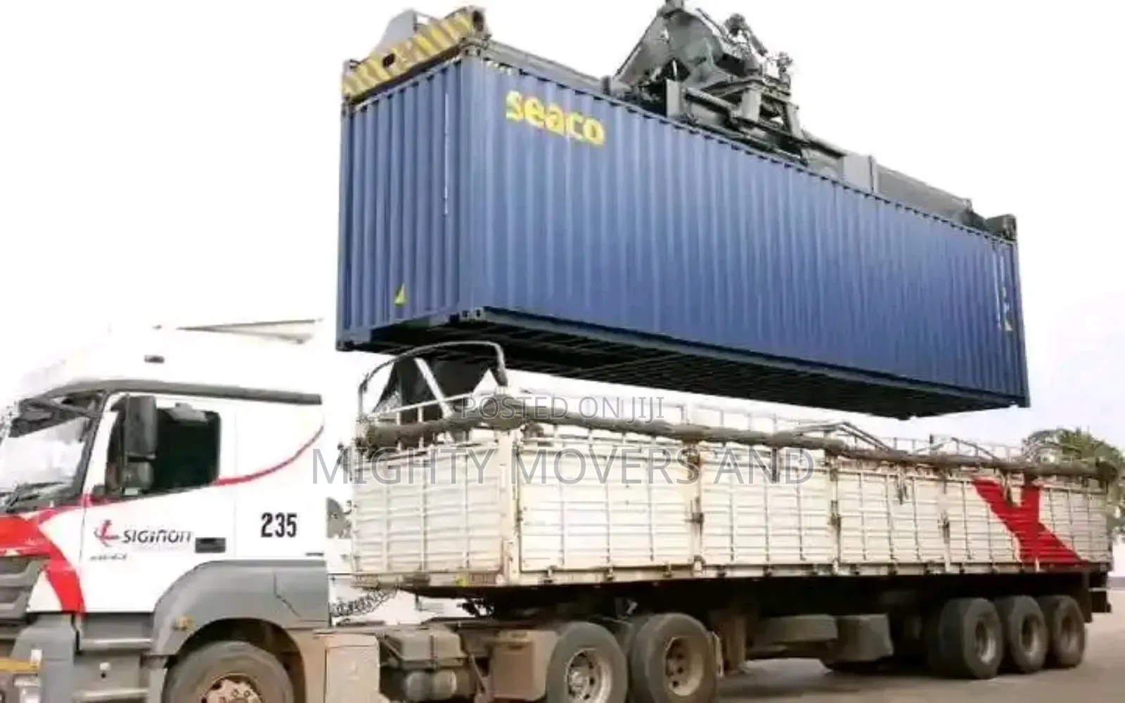 Trailers for Cargo Errands and Logistics Services Are Available
