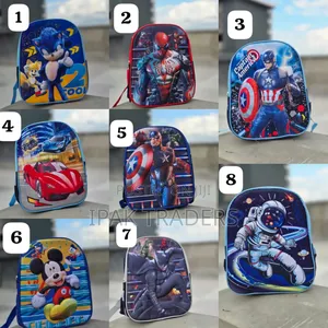 *Kindergarten Cartoon Themed School Bags / Backpacks*(Play Group-pp2)
