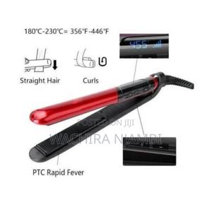 *Cronier Professional 2in1 Ceramic Flat Iron Hair Straightener* - thumbnail 2
