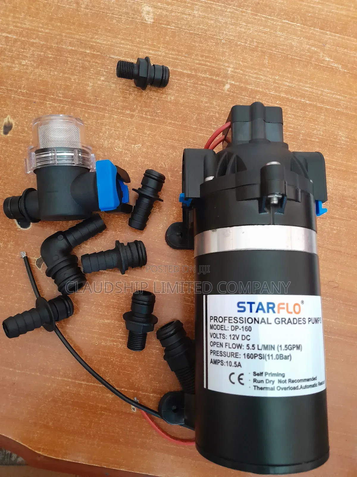 High Pressure 160psi 5.5 LPM Portable Pump