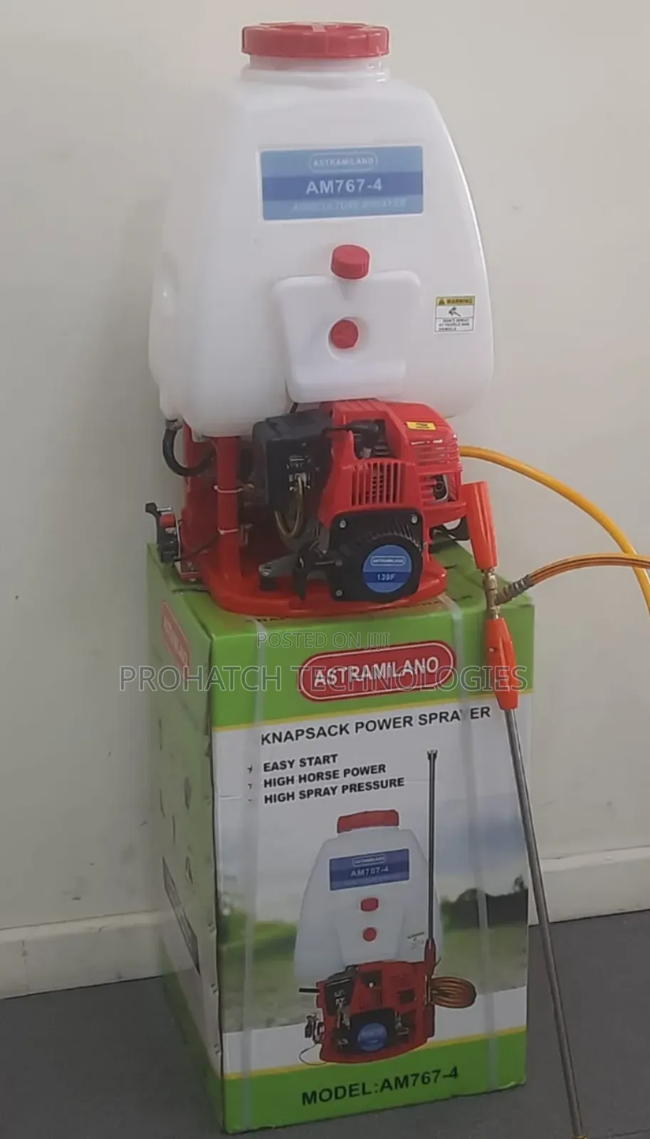 4stroke Petrol Powered Knapsack Sprayer