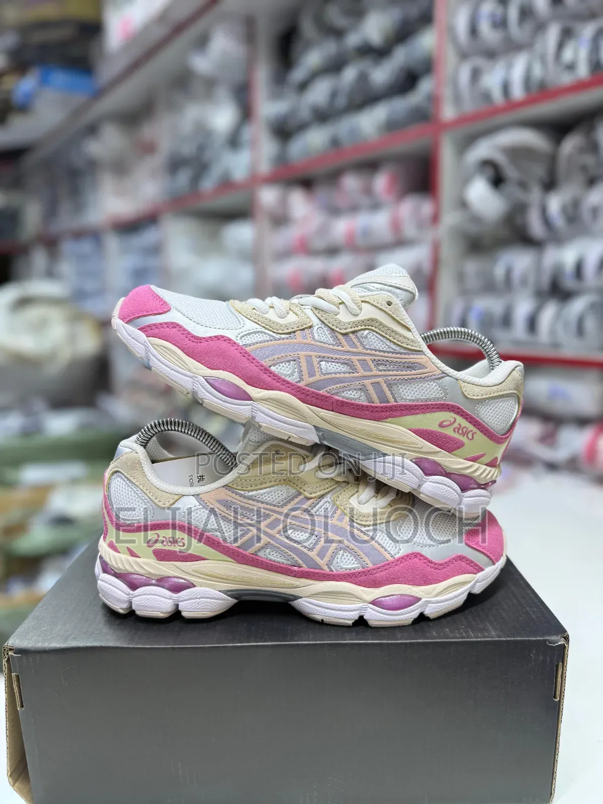 Asic Gel “Nyc” Pink/White