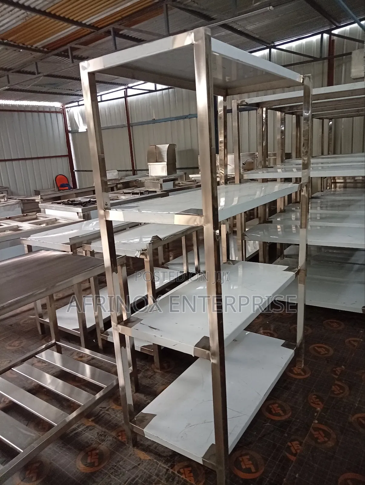 Stainless Steel Kitchen Rack – Heavy Duty Durable