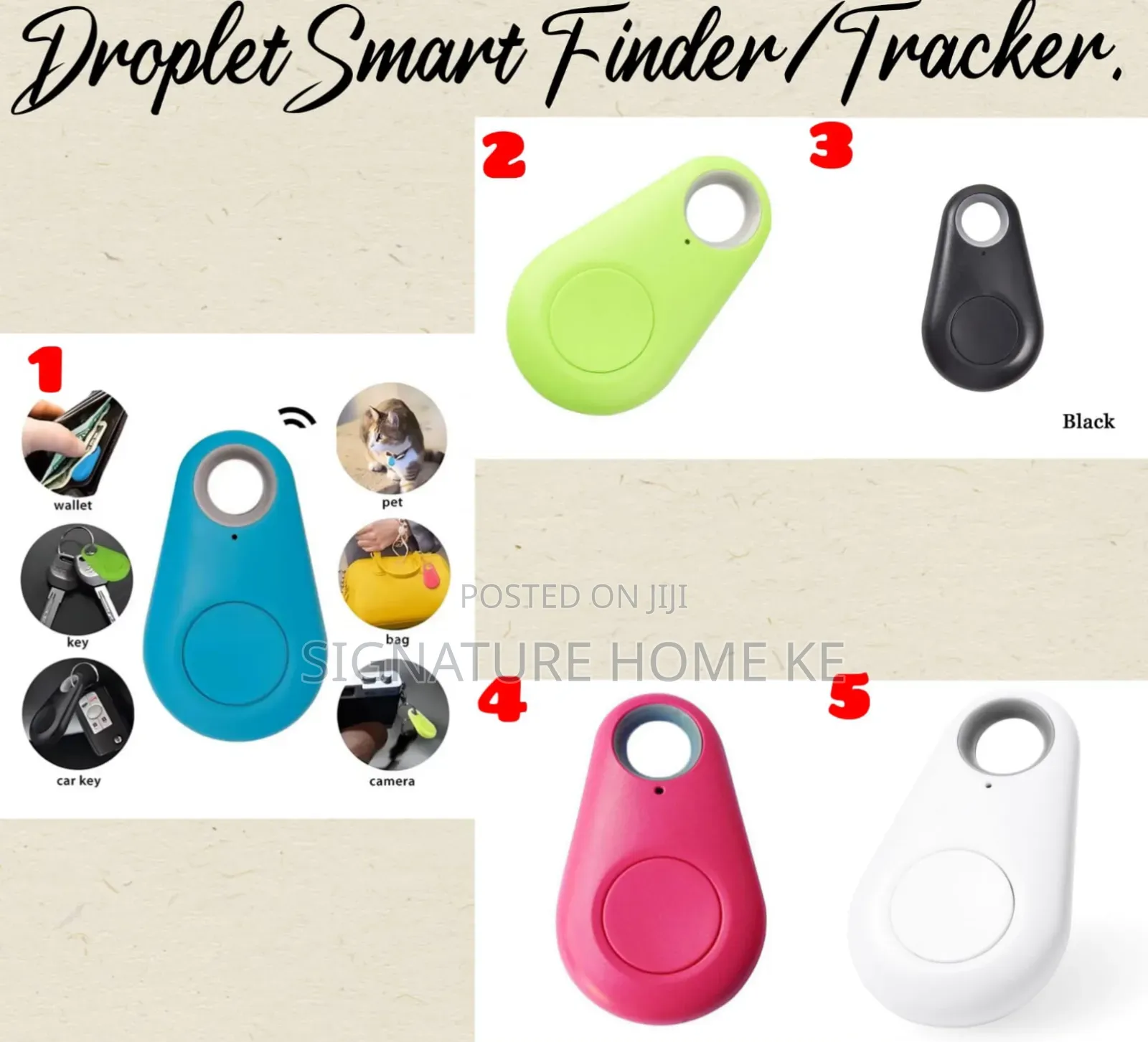 Droplet Smart Finder Tracker