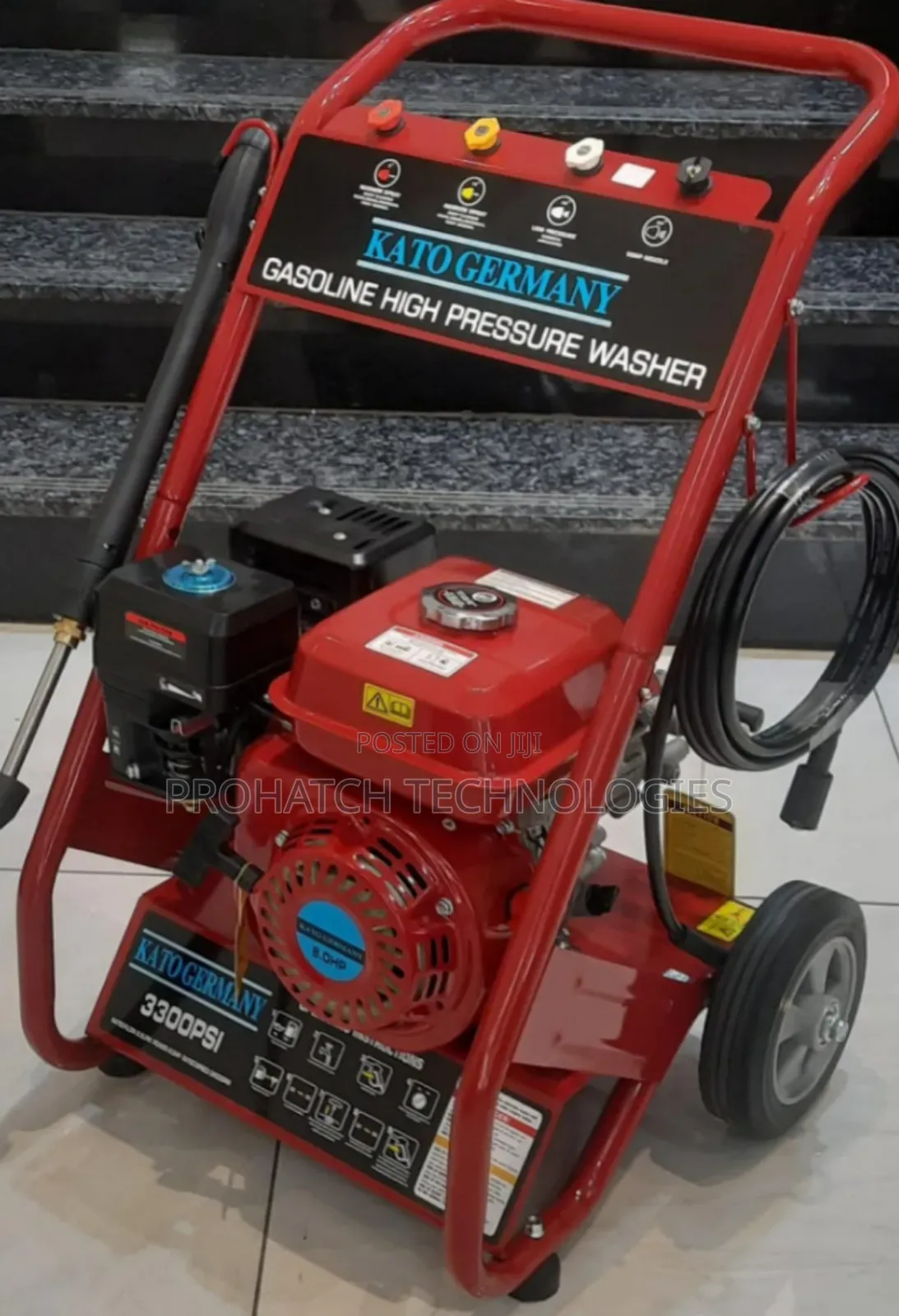 3300psi Petrol Powered Pressure Washer