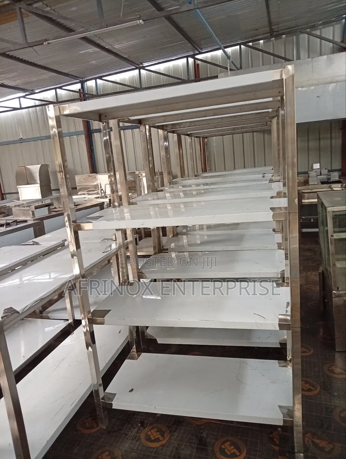 Stainless Steel Kitchen Storage Rack – Commercial Grade