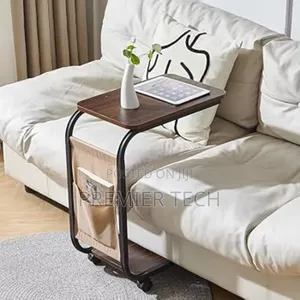 2 Layer Trolley Side Table With Matching Insert Pocket