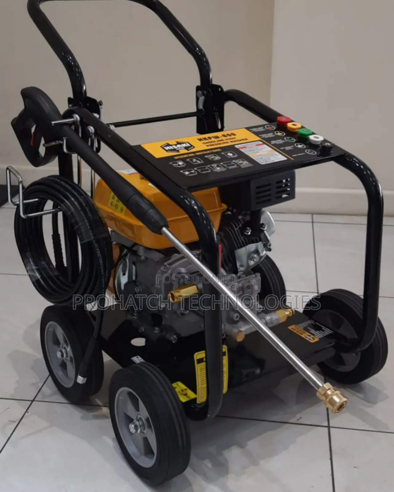 3400psi 8.0hp Petrol Powered Hisaki Pressure Washer