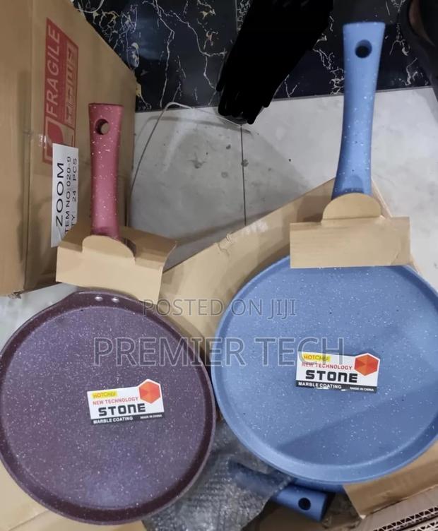 Stone Marble Coating 24cm Granite Chapati Pan