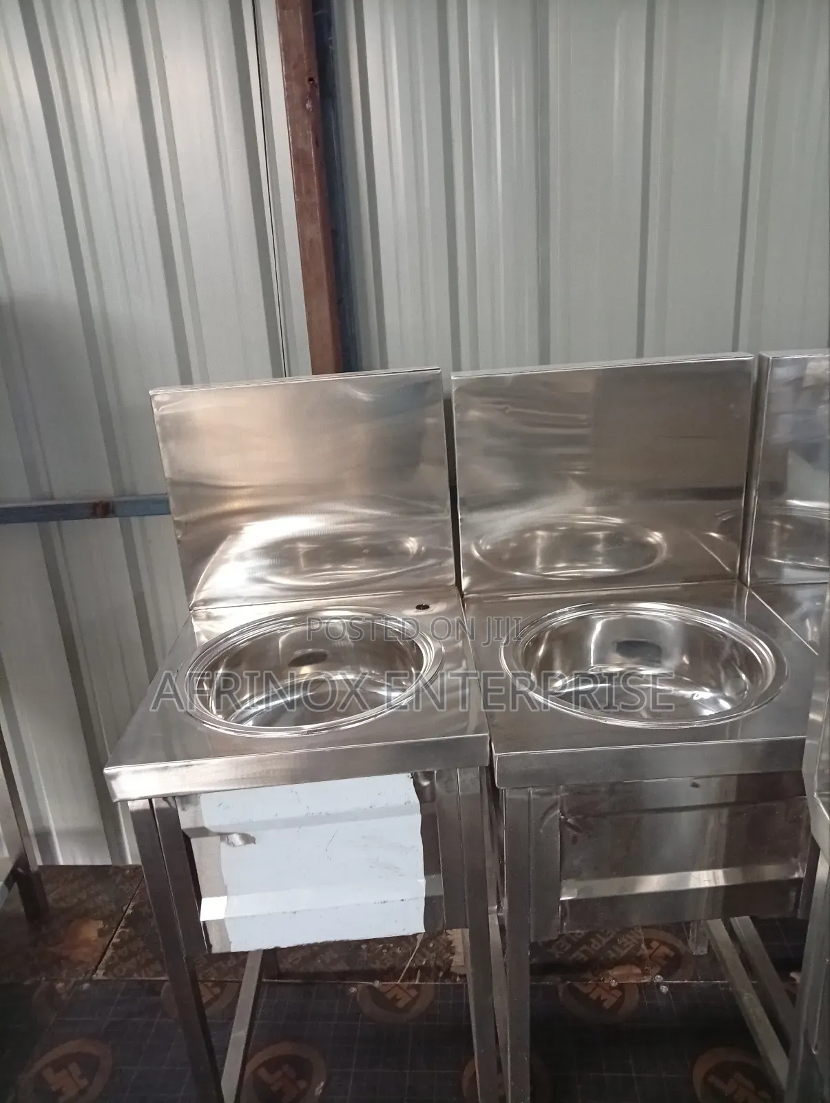 Stainless Steel Hand Washing Station