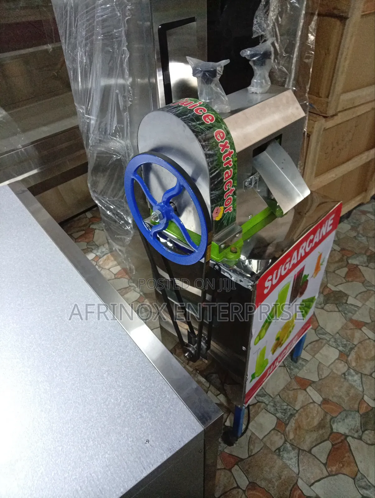 Electric Sugarcane Juicer Machine