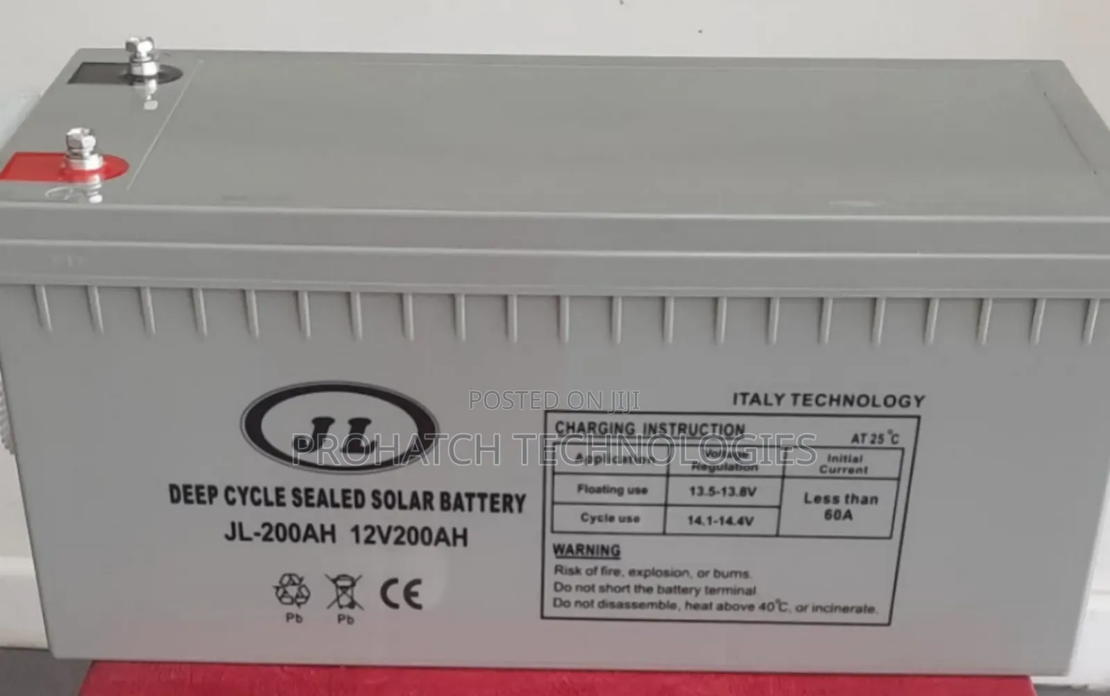 Ji-200ah Deep Cycle 200amps