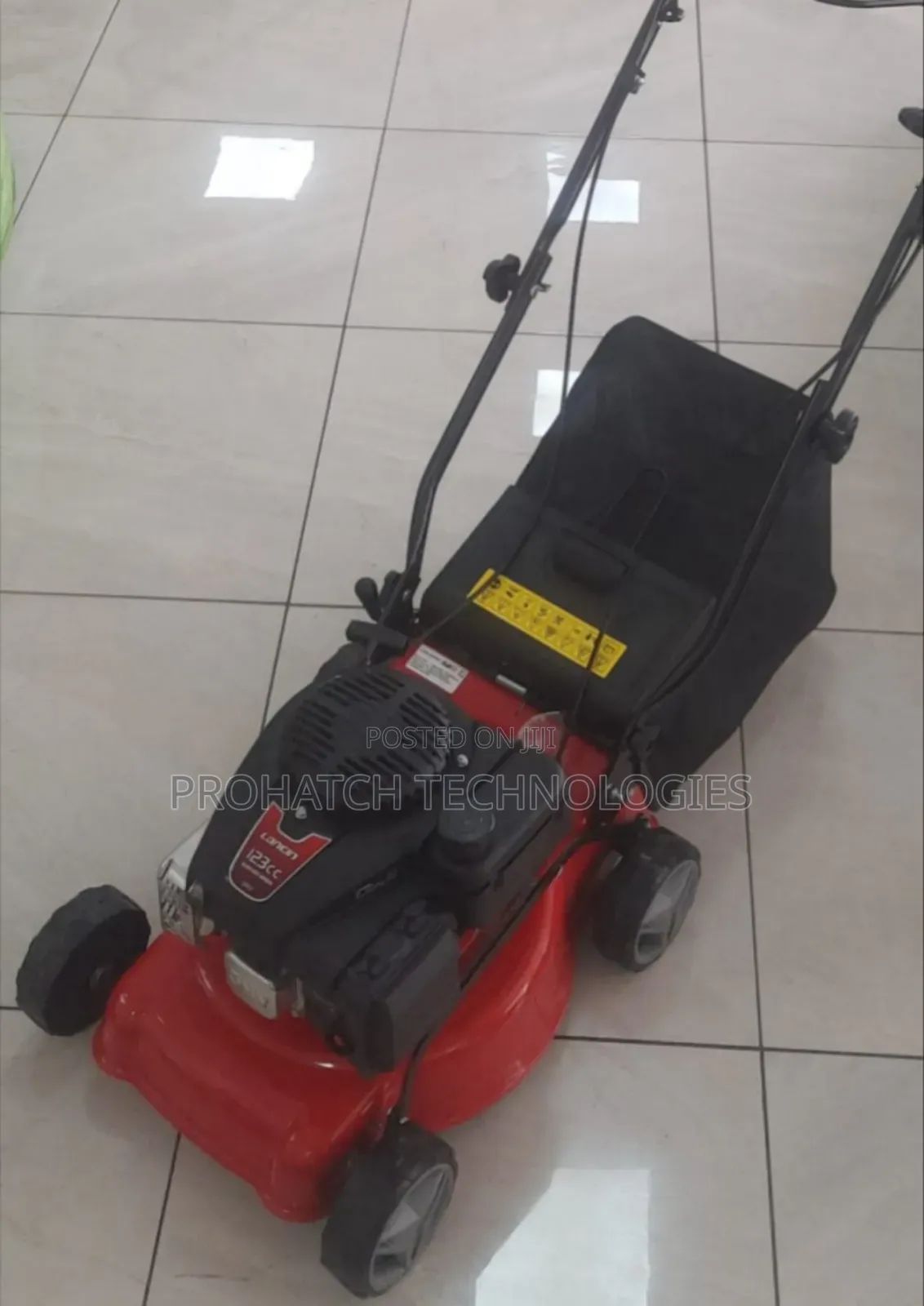 Lys16 Lawn Mower 123cc Petrol Powered