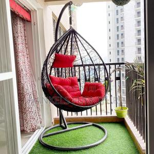 Indoor/Outdoor Hanging Hammock Chair (Beige) - thumbnail 2