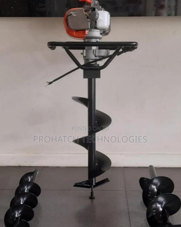 3bits 2stroke Engine Earth Auger Machine - main view
