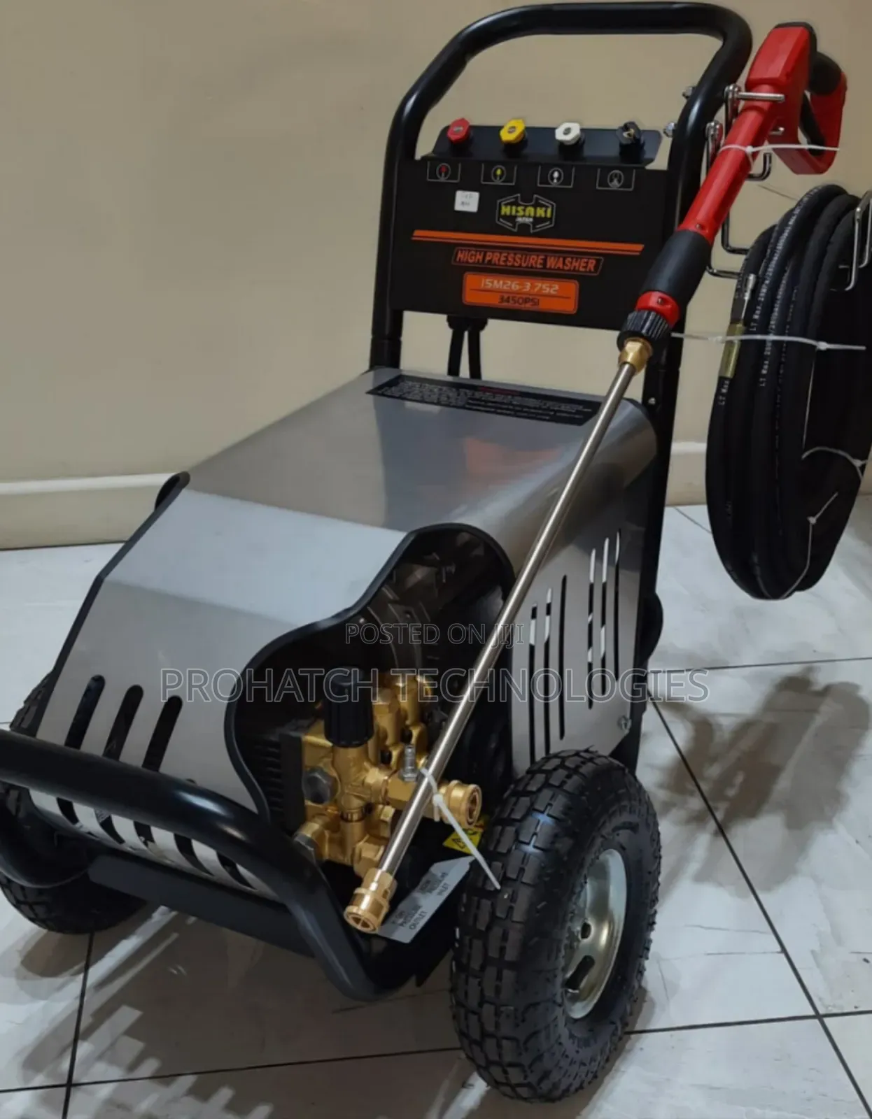 5hp Electric Hisaki Japan Pressure Washer