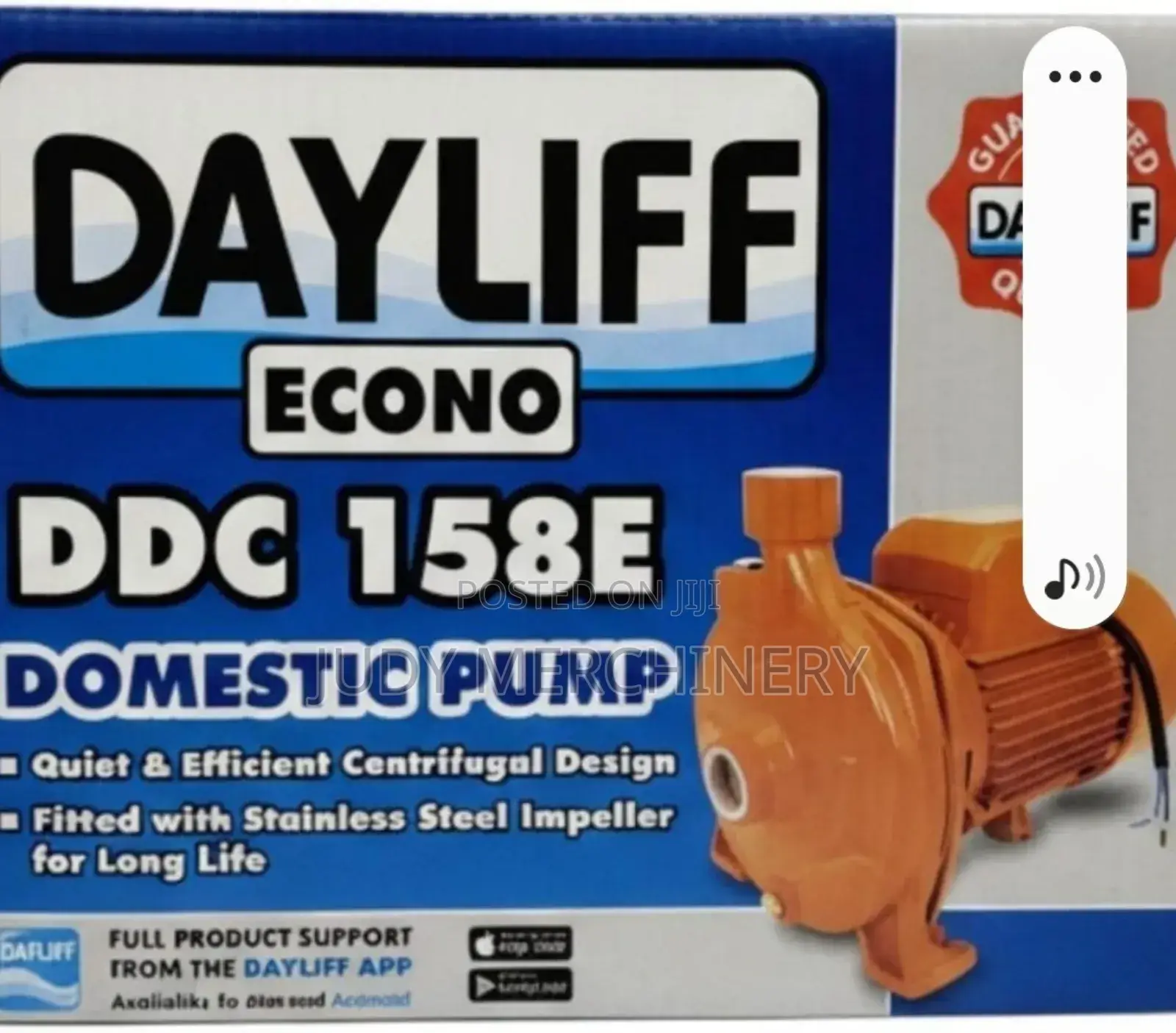 Daliff Booster Pump 1hp