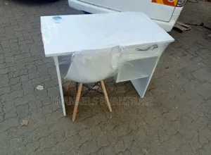Modern White Desk With Matching Chair