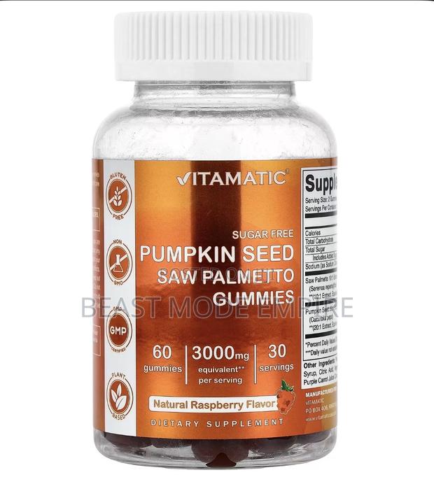 Pumpkin Seed Saw Palmetto Gummies Made in Usa