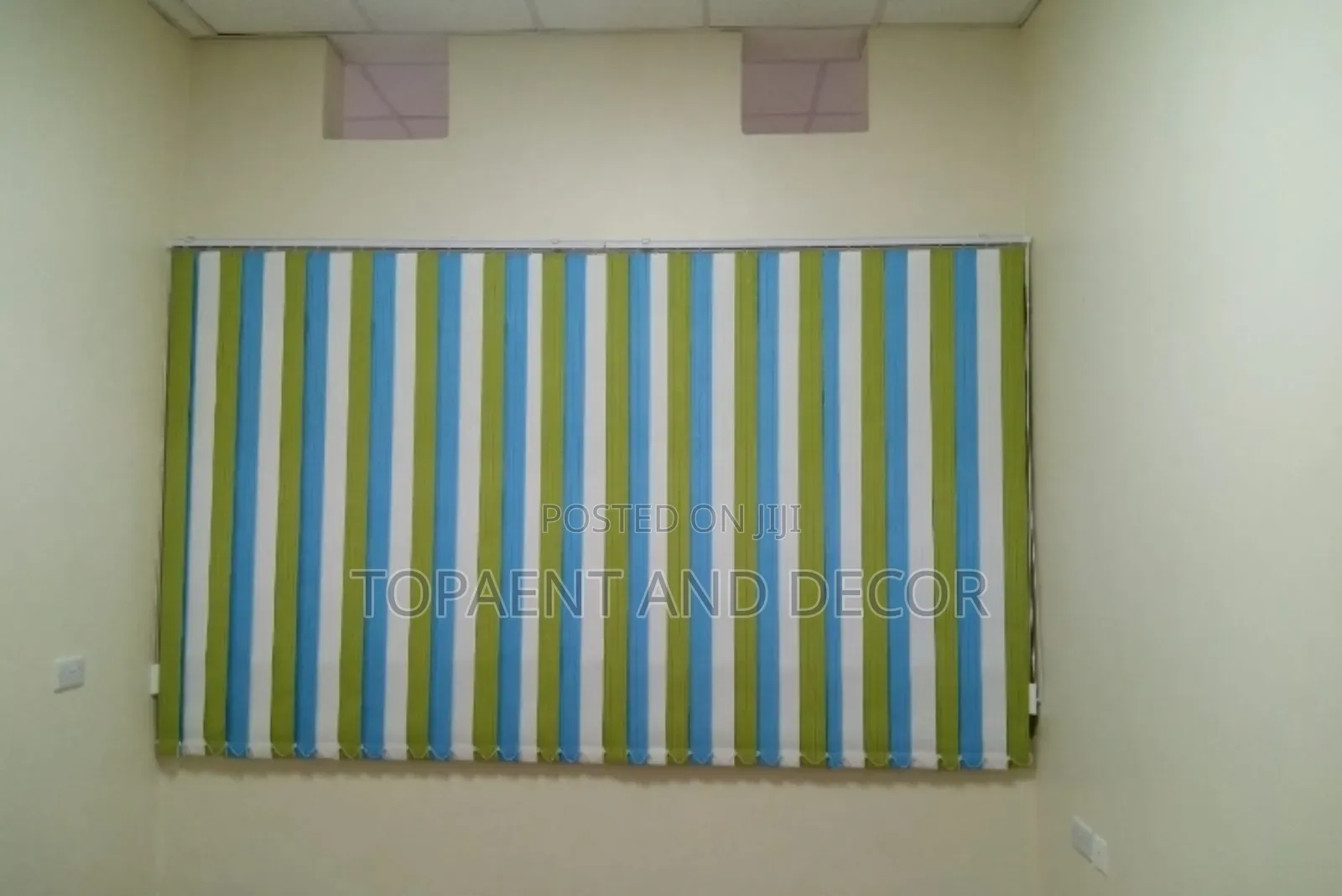 Professional Vertical Office Blinds Installation