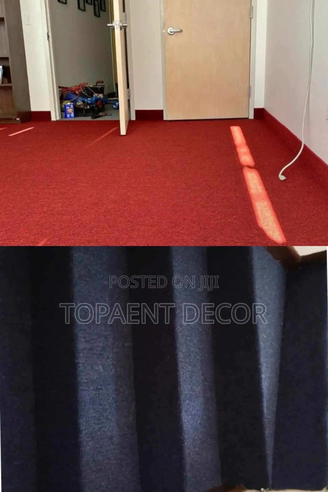 Red And Nevy Blue  Strong On Style Delta Wall To Wall Carpets