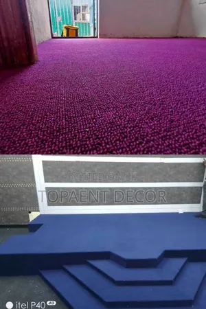 Maroon And Nevy Blue  Less Noise More Comfort Wall To Wall Carpets