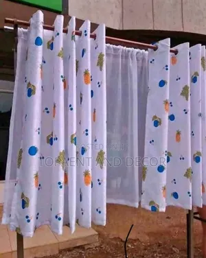 Kitchen Curtain Set of Both Curtains and Sheers for Kitchen Windows