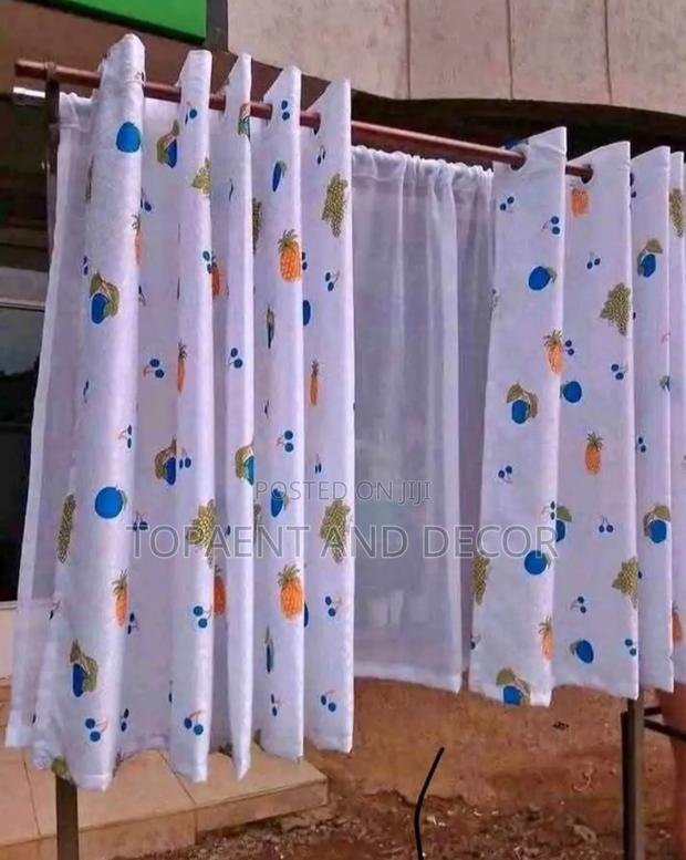 Kitchen Curtain Set of Both Curtains and Sheers for Kitchen Windows - main view