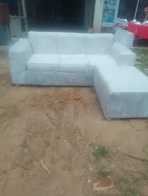 Light Grey L-shape Sofa