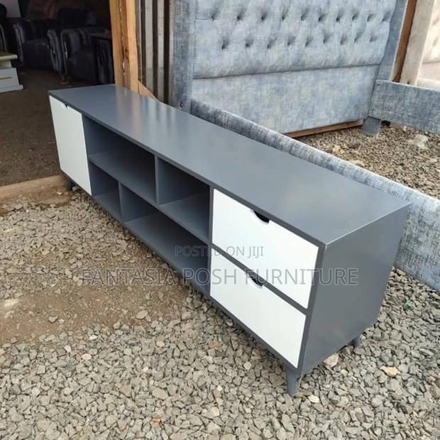 Grey Tv Stand - main view