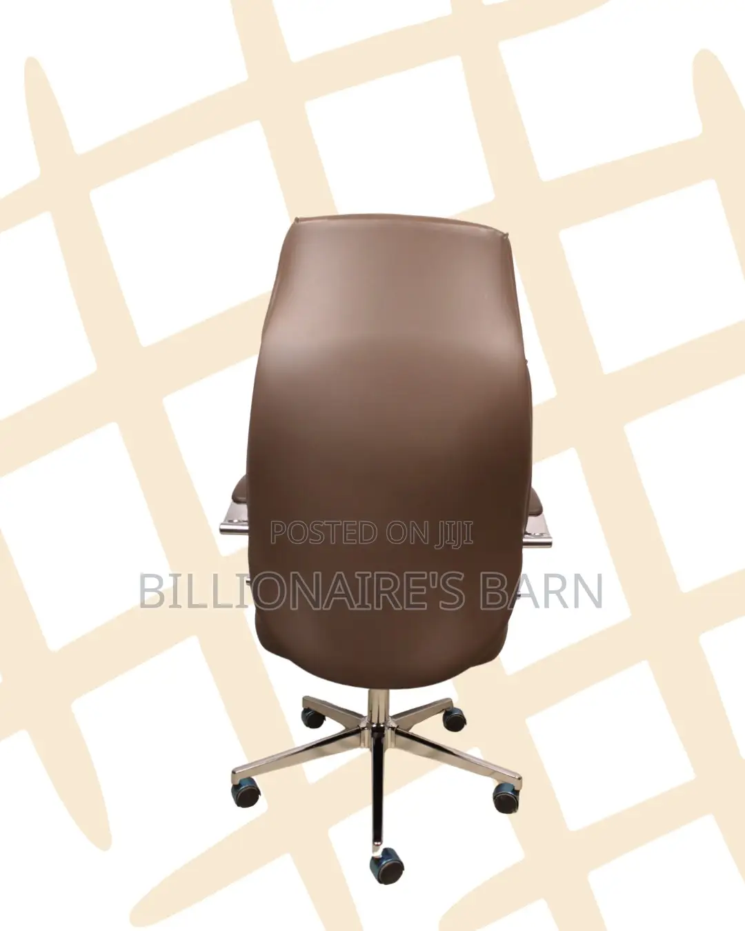 Breathable Brown High-Back Office | Order Yours Today