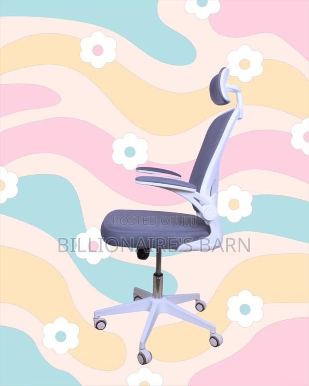 Space-Saving Chair White Office Easy | Best Deal Online