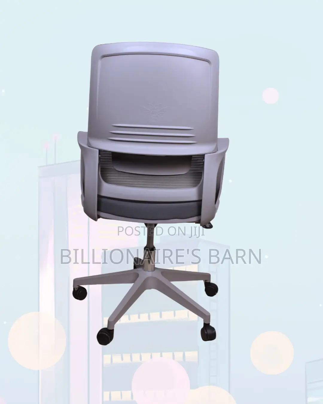 Space-Saving Grey — Ergonomic Fast | Perfect for Home Office