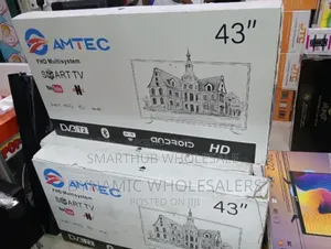 Ac/ Dc Amtec 43 Inches Smart Tv