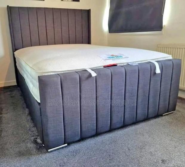 5x6 Grey Panel Bed - Pay on Delivery - main view
