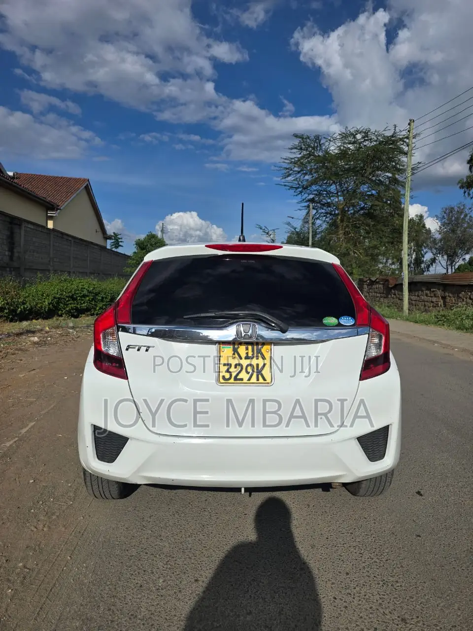 Honda Fit 2016 White